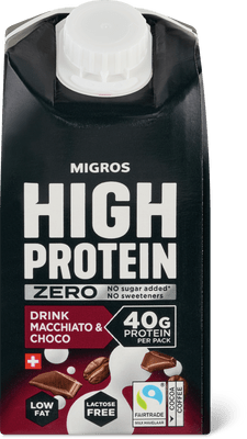 Migros High Protein Drink Double Zero Macchiato/Choco