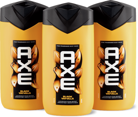 Axe Shower Gel Black Vanilla 3-in-1
