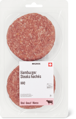 Migros Hamburgers de bœuf