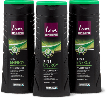 I am Douche soin  3 in 1 Energy