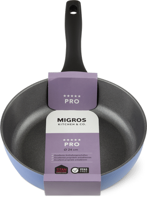 Migros Kitchen & Co. Padella a bordo alto, Ø 24 cm