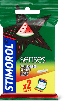 Stimorol senses Chewing-gums Watermelon Sunrise