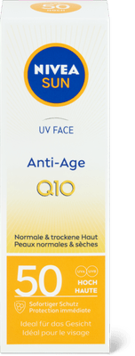 Nivea Sun UV Face Anti-Age Q10 Sonnencreme LSF 50