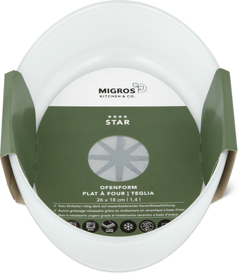 Migros Kitchen & Co. Ofenform 26 x 18  cm, glas