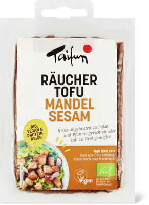 Taifun Bio Räuchertofu Mandel-Sesam
