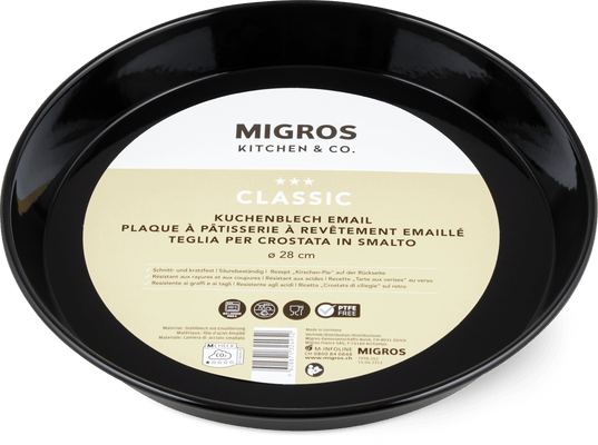 Kitchen & Co. Moule à tarte Ø28cm