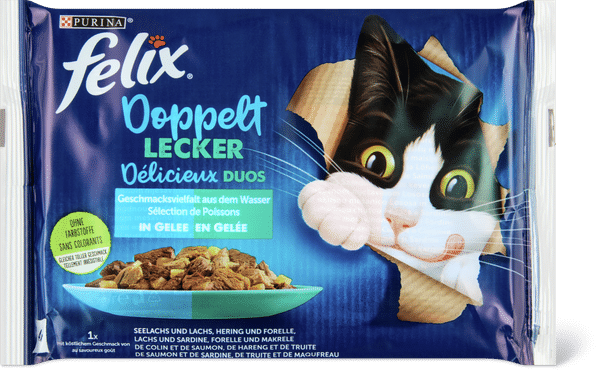 Felix Sensations Fish Twice as Tasty in Jelly