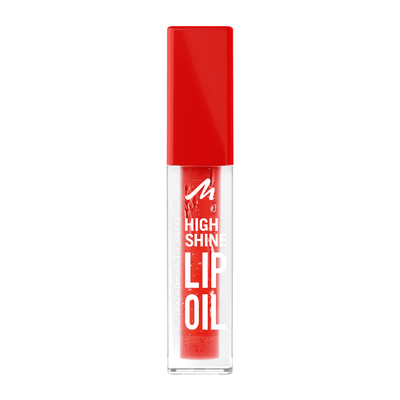Manhattan High Shine Lip Oil 004 Vivid Red
