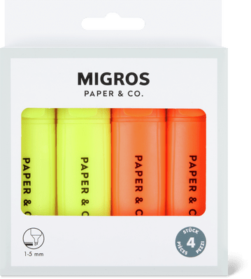 Migros Paper & Co. Leuchtstift