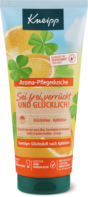 Kneipp Docciaschiuma trattante "Sei frei, verrückt und glücklich" Quadrifoglio e arancia