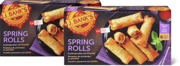 J.Bank's Frühlingsrollen Poulet Duo