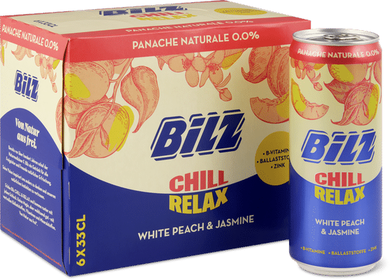 Bilz Chill & Relax White Peach & Jasmine, Alcohol-Free