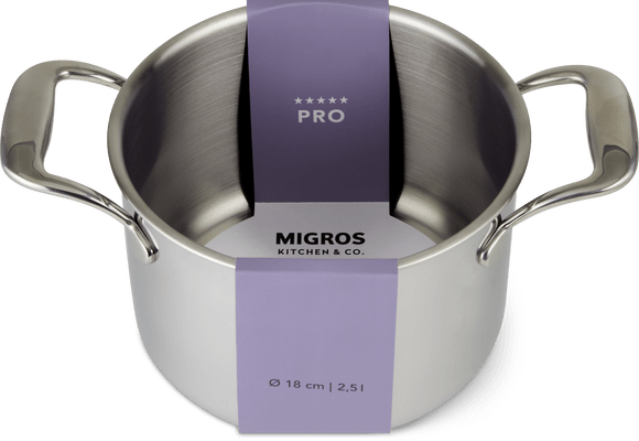 Migros Kitchen & Co. Pro Marmite Ø 18 cm, 2,5 l