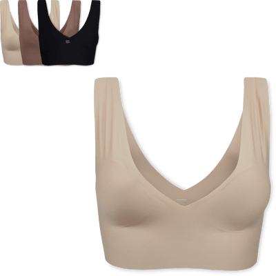 Ladies Microfibre bustier wireless