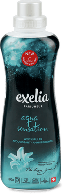 Exelia Ammorbidente Liquido, Aqua Sensation, 50 lavaggi