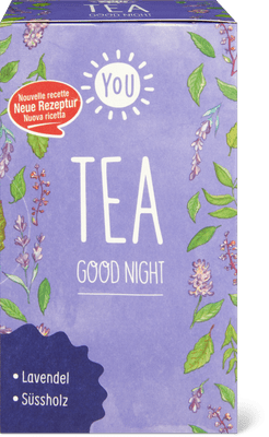 YOU Bio Kräutertee Good Night Lavendel & Süssholz