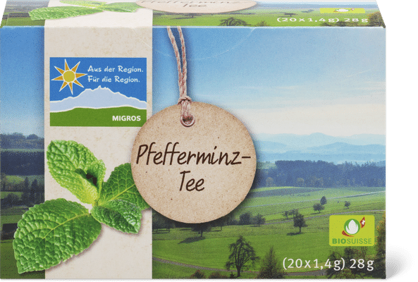 Aus der Region Bio Pfefferminztee