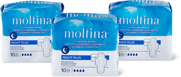 Molfina Serviettes hygiéniques Normal Plus