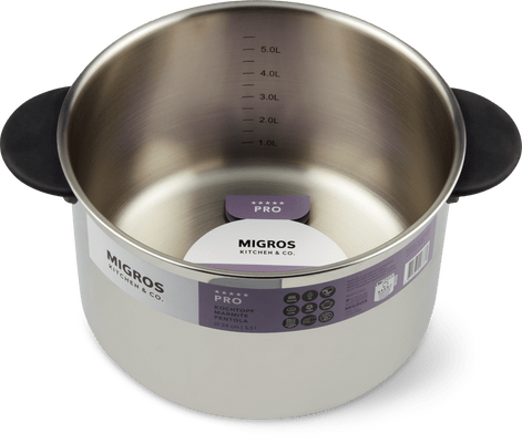 Migros Kitchen & Co. Pro Marmite Ø 24 cm, 5,5 l
