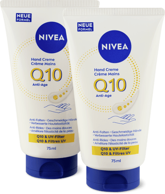 Nivea Crema mani 3in1 Anti-Age Q10 e filtro UV