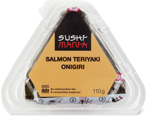 Onigiri Salmon Teriyaki
