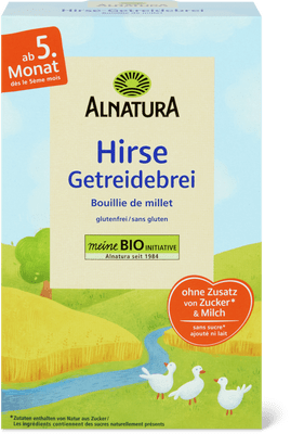 Alnatura Bio Bouillie de millet 5 mois