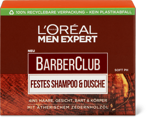 L'Oréal Shampoing et douche solide Cheveux, visage, barbe et corps