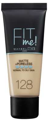 Maybelline Matte + Poreless Make-Up 128 Warm Nude