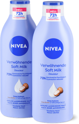 Nivea Verwöhnende Soft Milk Duo
