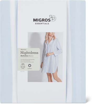 Chemise de nuit femm Cotton Basics