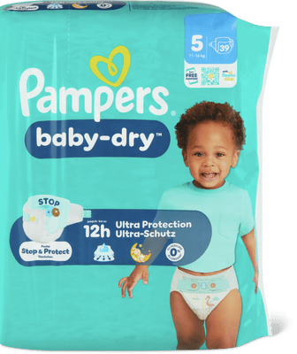 Pampers Baby Dry Windeln Gr.5,11-16kg