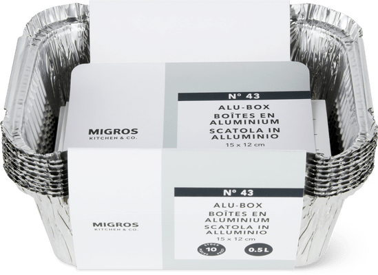 Migros Kitchen & Co. Aluminium Box 0.5l