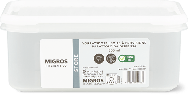 Migros Kitchen & Co. Storage Container 0.5 l