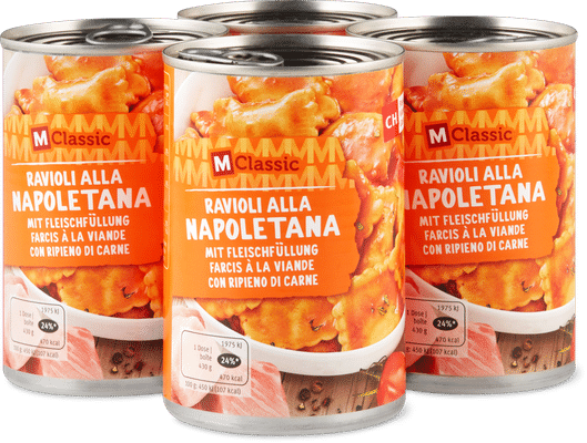 M-Classic Ravioli alla napoletana con ripieno di carne