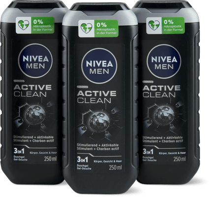 Nivea Men Duschgel  Active Clean 3in1