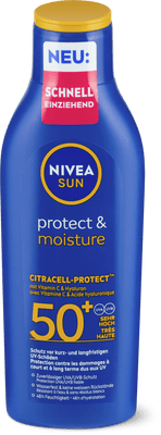 Nivea Sun Protect & Moisture Sonnenschutz-Lotion LSF 50+, wasserfest