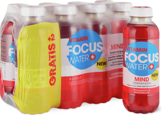 Focus Water Mind Erdbeere & Wassermelone