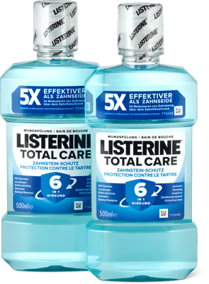 Listerine Mundspülung Total Care Zahnstein-Schutz