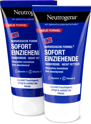 Neutrogena Sofort einziehende Handcreme Gylcerin & Vitamin E