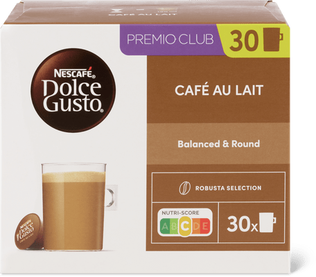 Nescafé Dolce Gusto Café au lait 30 Kapseln