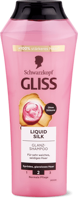Gliss Liquid Silk Shampoo brittle, lustreless hair