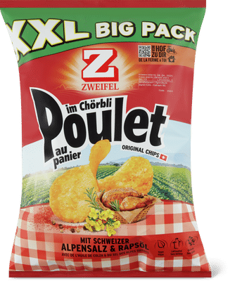 Zweifel Patatine Poulet im Chörbli