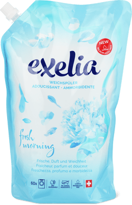 Exelia Recharge d’adoucissant Liquide, Fresh Morning, 60 lavages
