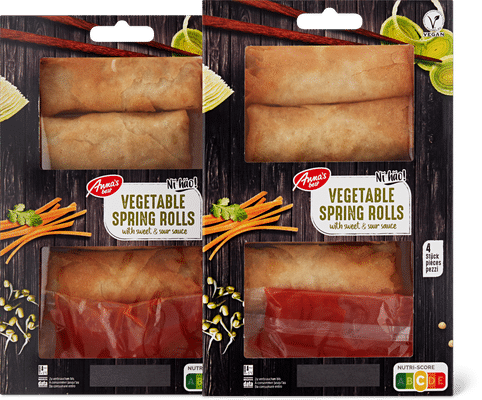 Anna's Best Involtini primavera di verdure con salsa agrodolce