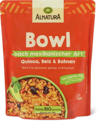 Alnatura Bio Bowl Mexikanisch Quinoa, Reis & Bohnen
