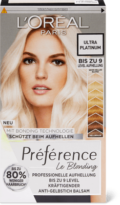 L'Oréal Paris Colorazione per capelli Préférence 9L Ultra Platinum, permanente