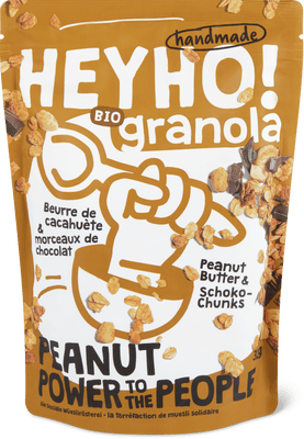 HeyHo Bio Granola Peanut Power