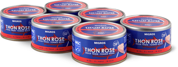 Migros Rosa Thon in Öl