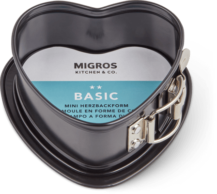 Springform heart mini