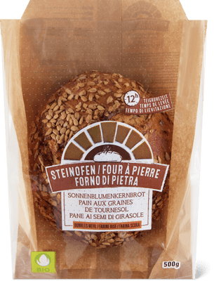 Steinofen Bio Sonnenblumenkernbrot